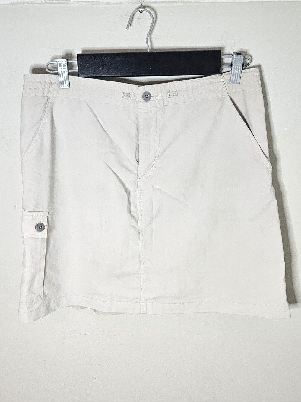 Patagonia Inter-Continental Hideaway Skirt Skort light beige khaki Women's 8